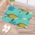 thumbnail image 5 of Turtle Polyester Non-Slip Machine Washable Door Rugs Indoor Rug Game Mat, 5 of 6