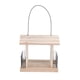 thumbnail image 1 of Comedero para pájaros, colgante para exteriores, casa de madera, herramienta de alimentación para pájaros, decoración al aire libre de jardín y patio, 1 of 5