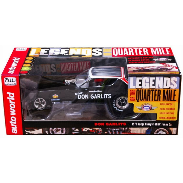 オートワールドDon Garlits ファニーカー ダッチチャ－ジャ－1/18 1971