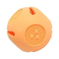 thumbnail image 3 of Juguete interactivo para perros, juguete masticable para perros, juguetes de enriquecimiento para perros, pelota para perros, dispensador de alimentos Amarillo, 3 of 10