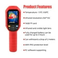 thumbnail image 4 of Thermal Imaging Camera, Infrared Thermal Imager Digital Thermal Imaging Camera Real Time Live Infrared Thermometer -15~550°C, 4 of 6