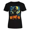 thumbnail image 2 of Playera Camiseta Van Gogh Noche Estrellada De Halloween Unsx, 2 of 5