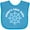 Turquoise, variant on Inktastic Daddy's First Mate Sailing Nautical Boys Baby Bib