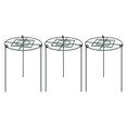 thumbnail image 3 of 3 piezas de soporte para peonías, estacas de soporte para plantas, crecimiento fuerte a través de aros para 30x45cm, 3 of 8