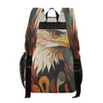 thumbnail image 2 of Iauyy Clear Backpack Heavy Duty PVC Transparent Backpack for College Workplace, Vivid Bird Pattern, 2 of 8
