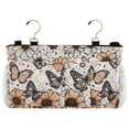 thumbnail image 5 of Ryvnso Bedside Caddy Butterfly Sunflower Paint Bedside Storage Bag Hanging Organizer, 5 of 8