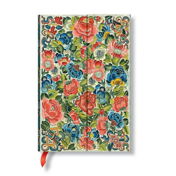 Pear Garden Mini Lined Hardcover Journal, 176pg, 85gsm by Paperblanks (Peking Opera Embroidery), (Hardcover)