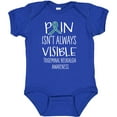 thumbnail image 3 of Inktastic Trigeminal Neuralgia Awareness Pain Isn't Always Visible Boys or Girls Baby Bodysuit, 3 of 5