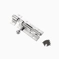 thumbnail image 4 of sdhkgrrt 304 Stainless Steel Barrel Door Slide Lock, Surface Mount Security, Easy Installation Door Lock, Security Hardware for Home, Office, Shed, Garage, Sliding Door Security Lock, 4 of 8