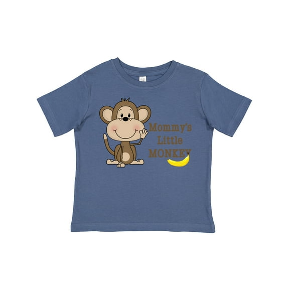 Inktastic Mommy's Little Monkey Boys or Girls Toddler T-Shirt