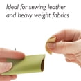 thumbnail image 6 of The Beadsmith Needle Puller – Basic Elements – Rubber Disc Grabs Needles to Pull Through Sewing Leather, Heavy Weight Material and Multiple Layers of Fabric – Includes 3 Pieces, 6 of 7