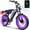 Purple, variant on ESKUTE V300D Ebike for Adults, Up to 30MPH Electric Bicycle, Peak 1500W Motor, 52V Battery, 20" x 4.0" Fat Tire E-Bike, Full Suspension, 7-Speed for All Terrain Black with Phonebag & Lock, UL2849