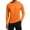 14#Orange, variant on BRDFRL Men's Sun Protection Hoodie Shirts Long Sleeve UPF 50+ Swim Fishing Shirt with Hood Lightweight Rash Guard UV SPF Black S