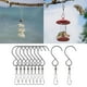 thumbnail image 4 of Paquete de 10 ganchos giratorios S shamjiam de Metal COLGADOR para Solar Catcher Plata, 4 of 8