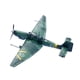 thumbnail image 3 of Avión de juguete infantil modelo caza a reacción escala 1:72, regalo de cumpleaños, avión de aleación, para conmemorar, estantes, recuerdos del hogar., 3 of 8
