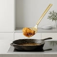 thumbnail image 3 of Unique Bargains Kitchen Heat-Resistant Cooking Tool with Long Handle Gold 13x3.1 in, 3 of 5