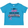 thumbnail image 3 of Inktastic My Aunt is a Survivor Breast Cancer Awareness Boys or Girls Toddler T-Shirt, 3 of 5