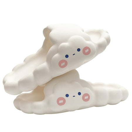 

3D Cloud Slides for Slipper Size 8 Kids Boys Girls Cute Slippers for Kids Cloud Slippers Non Slip Novelty Open Toe Slippers Summer Lightweight Sole Sandals Casual Beach indoor Shoes