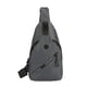 thumbnail image 2 of Bolso bandolera para mujer y hombre, mochila cruzada con orificio para auriculares, bolso de pecho, mochila cruzada para viajes, deportes, senderismo, 2 of 7