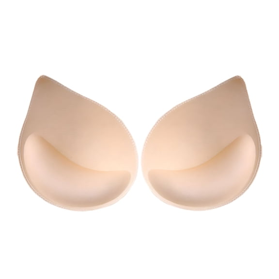 TELOLY 3D Push Up Bra Pads Bikini Insert Chest Pad Small Breast Lift Women Summer Pads Chest Bra Inserts Sponge Swimsuit Cup Push Up Inserts