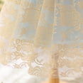 thumbnail image 5 of LOVZFMLL Robe Mode Fille 2-9 Ans à Sequins Patchwork Floral Nœud Épaules Dénudées Robe Princesse Sans Manches Col Rond, 5 of 5