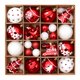 thumbnail image 1 of 42 adornos navideños colgantes irrompibles: plástico duradero y reutilizable, ligeros y fáciles de colgar, perfectos para decorar el hogar, el hotel o la oficina, 1 of 6