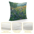 thumbnail image 4 of Chilfamy Iris Flower Throw Pillow Covers Pillow Case for Couch Sofa Bed Home Decor, 4 of 5