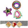 thumbnail image 1 of Back to School! mtvxesu Moldes Para Gelatinas, 5PC Pentagonal,Circular,Tree,Three Patterns Biscuits Turnover Molds for Baking Food Mold Hot Prices, 1 of 1