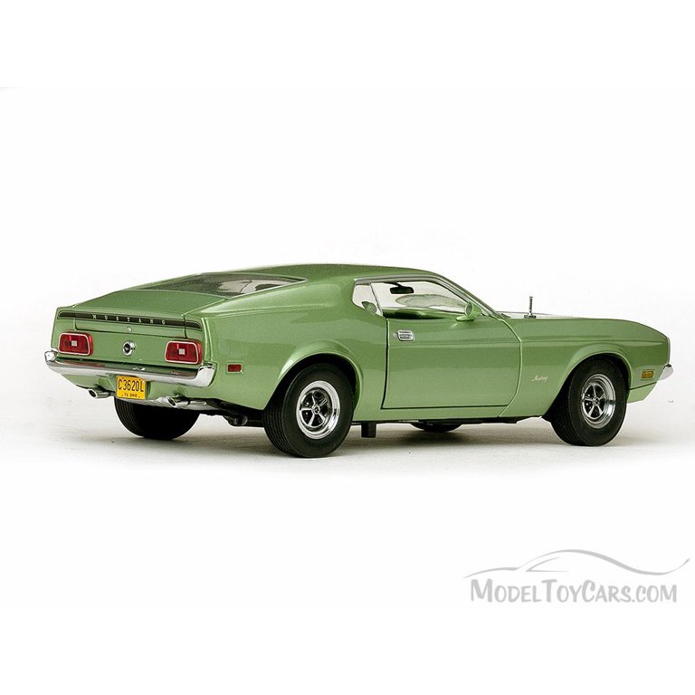 1971 Ford Mustang Sportsroof, Green - Sun Star 3620 - 1/18 Scale Diecast  Model Toy Car