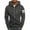 Dark Gray(New), variant on PNTUTB Men's Causal Graphic Print Long Sleeve Zip Up Drawstring Hoodies Coat with Multi-pocket