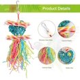 thumbnail image 3 of 4-Pack Broken Bird Toys Small Parrot Chew Toys Parrot Cage Foraging Hanging Toys Small Bird Parakeet Parrot Love Bird Cockatiel, 3 of 4