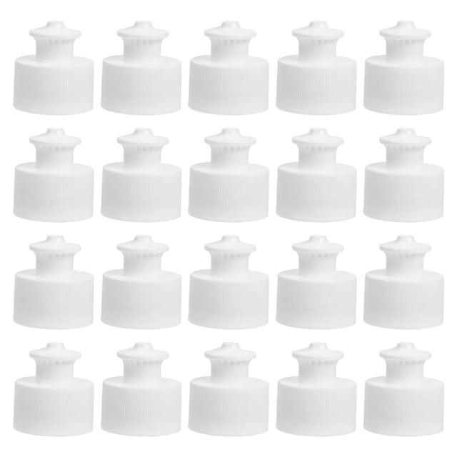 LOVEVER Bottle Caps Water Push Pull Lids Cap Lid Replacement Tops Sports Sealing Screw Bottles Reusable Cover Portable Twisted