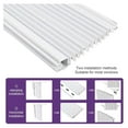 Window Air Conditioner Side Panels with Frame Insulation Side Panels