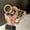 Golden, variant on Phone Case - Suitable for Iphone 17 16 15 14 13 12 11 Promax, Plus Air Series, Luxury Transparent Acrylic Magnetic Holder Mobile Phone Case, Supports Wireless Charging with Lens Film Protective Cover