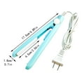 Solar Wand Mini Hair Straightener Portable Ceramic Flat Curling Hair