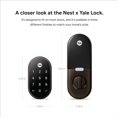thumbnail image 3 of Yale Security Nest x Yale Lock- Oil Rubbed Bronze- Open Box, 3 of 3