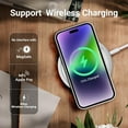 thumbnail image 3 of for iPhone 14 Phone Case,[Military Shockproof Protection] Liquid Silicone Case with [Soft Anti-Scratch Microfiber Lining] Camera & Screen Protection 6.1 inch Slim Thin Cover（Stone, 3 of 7