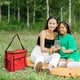 thumbnail image 4 of USHOBE Bolsa Almuerzo Roja De Oxford Con Aislamiento Para Uso En Casa Y Picnic, 4 of 7