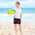 thumbnail image 6 of joogoo Neon Strawberry Boys Swim Trunks Beach Swimsuit Shorts Boxer 5-6T, 6 of 8