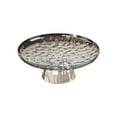 thumbnail image 1 of Frutero redondo con base, ideal para decorar mesa, cocina, encimera u oficina. Gris y plata, 1 of 9
