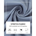 thumbnail image 5 of PULI Men's 10" Golf Shorts Dress Casual Summer Flat Front Lightweight Travel Shorts with Pockets, 5 of 6