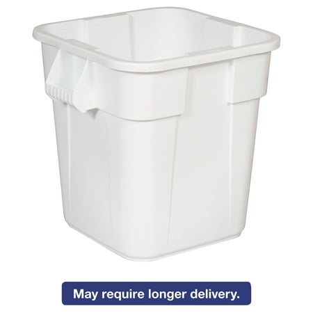 Rubbermaid Commercial Brute Square Containers, 28 gal, White - Walmart.com