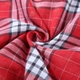 thumbnail image 3 of Bienzoe Girl's Plaid Denim Sleeveless Blouse Casual Tank Tops Red/Black 12, 3 of 11