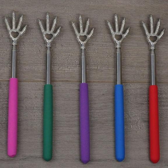 UNOMOR Telescoping Back Scratcher for Adults Set featuring Portable Design