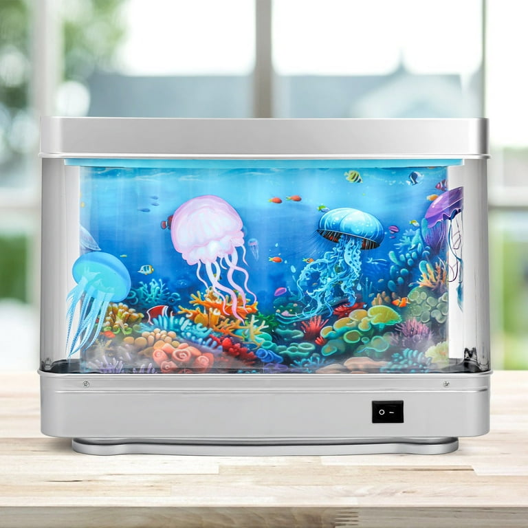 CasaChic 3D Virtual Moving Fish Tank – High-Def Animated Aquarium