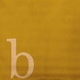 thumbnail image 2 of Simply Daisy 18" x 18" Modern Monogram Decorative Throw Pillow, Autumn Gold, 2 of 3