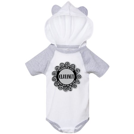 

Inktastic Clarinet Is Best Gift Baby Boy or Baby Girl Bodysuit