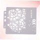 thumbnail image 5 of UPGRATOR Plantillas Para Pintura Y Dibujo En Plástico Ecológico Resistentes Y Reutilizables, 5 of 8