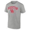 thumbnail image 2 of Men's Heather Gray Houston Cougars Campus T-Shirt, 2 of 3