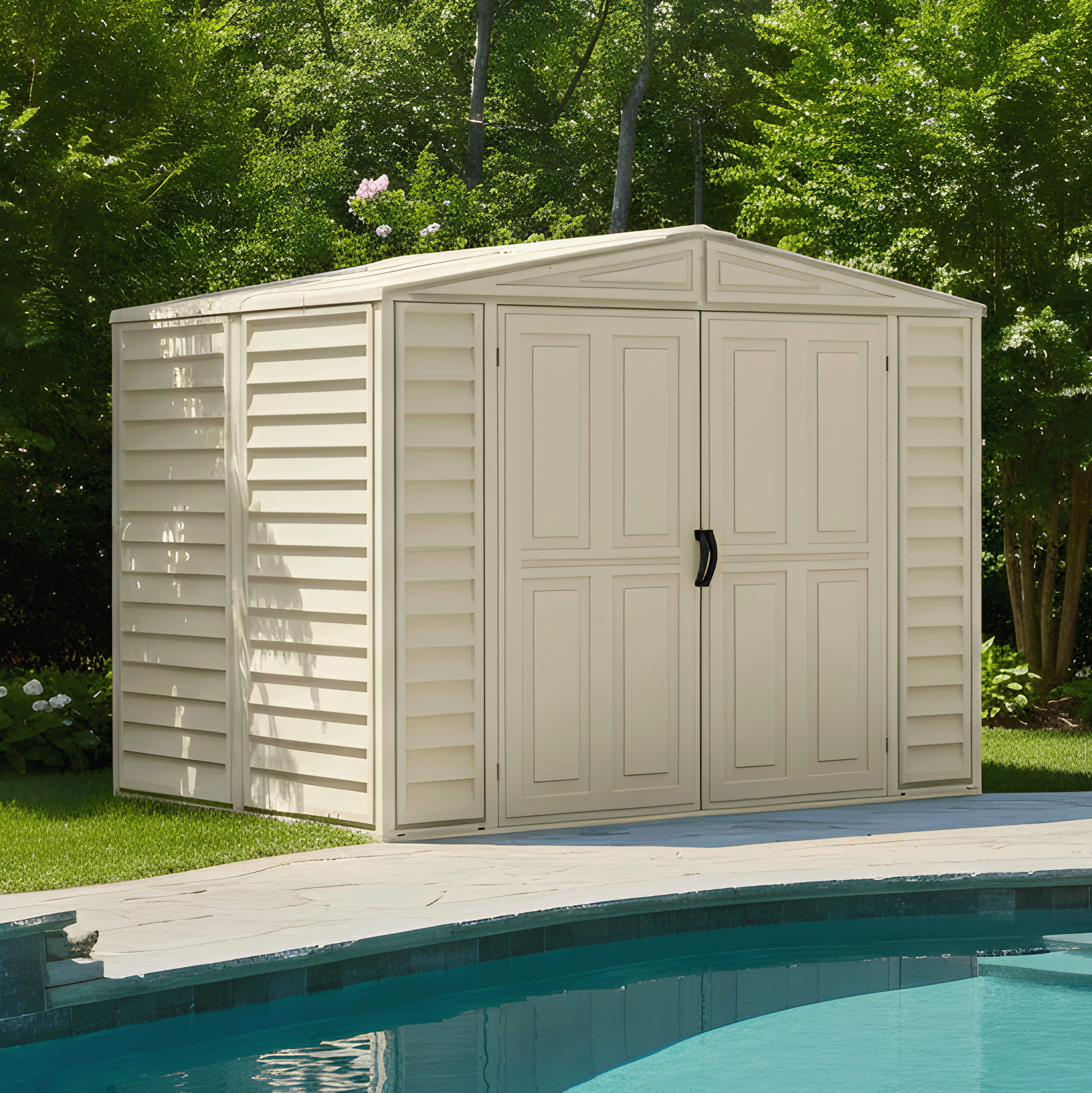 Large Palram - Canopia SkyLight 6' x 3' Polycarbonate/Aluminum